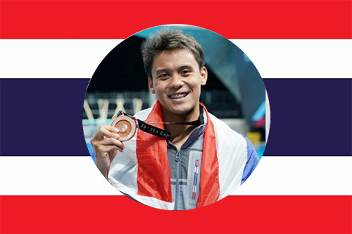 Bangkok Swim academy national swimmer Navaphat
