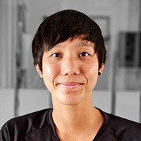 Assistant head coach at Bangkok Swim Academy coach Bank