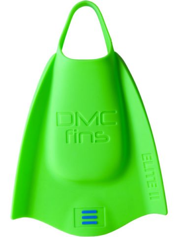swimming training equipment, green fins